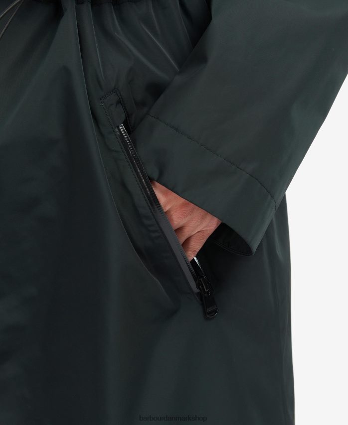 palmer grøn crossfields vandtæt trenchcoat BR2BR21532 Kvinder Barbour tøj