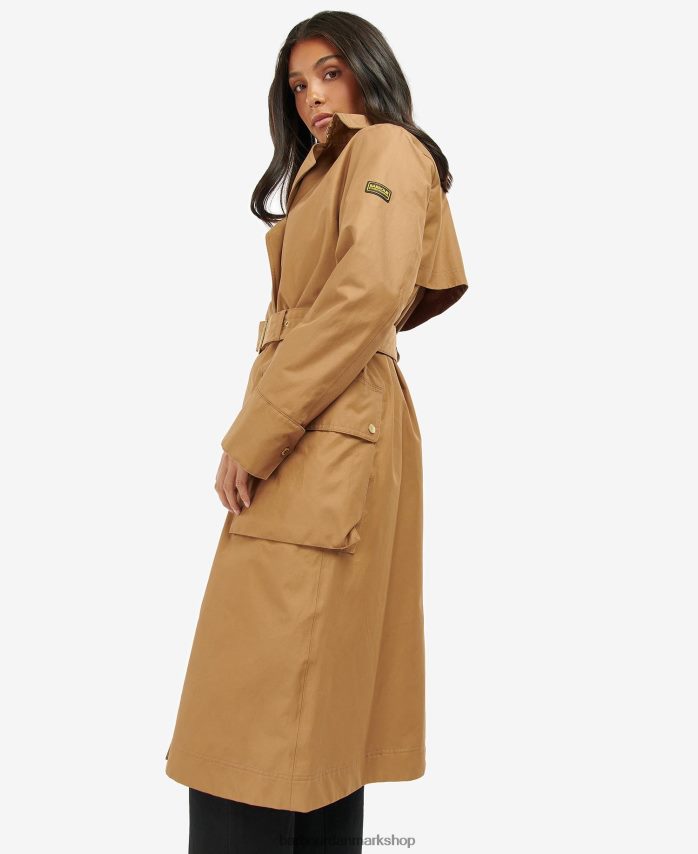 sort/northumberland tern powerbuilt vandtæt trenchcoat BR2BR21540 Kvinder Barbour tøj