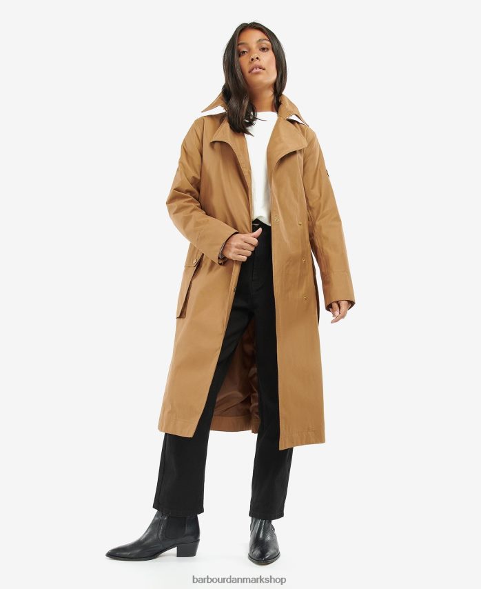 sort/northumberland tern powerbuilt vandtæt trenchcoat BR2BR21540 Kvinder Barbour tøj