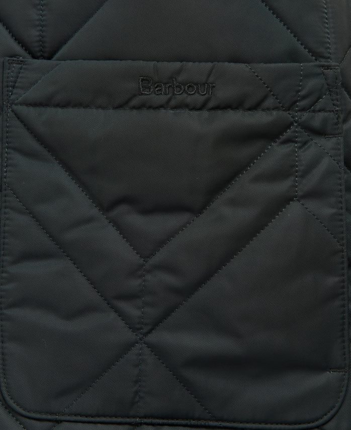 Det er fawn/gammel bregne-tartan dio gilet BR2BR21581 Kvinder Barbour tøj