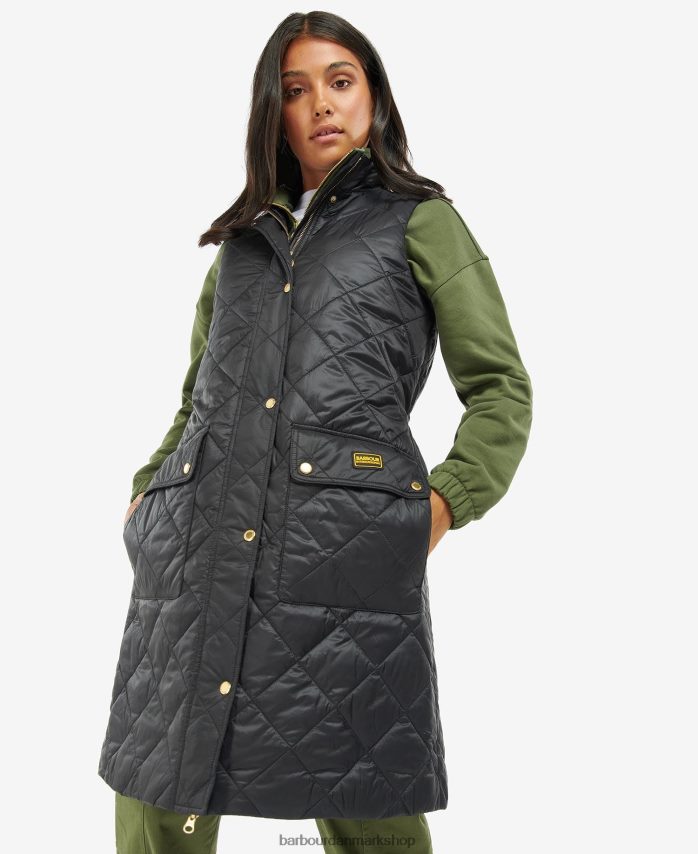 brændt aske banke bakke gilet BR2BR21557 Kvinder Barbour tøj