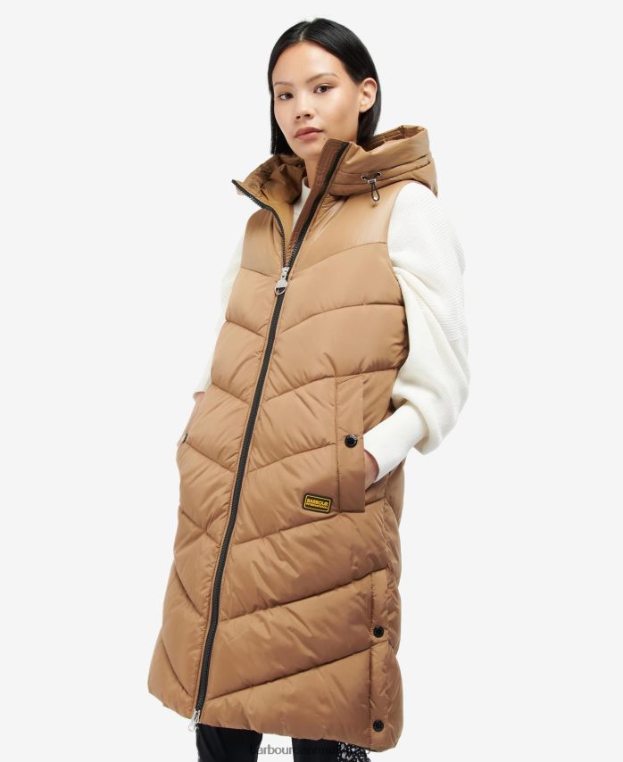 kulsort marathon-gylte BR2BR21583 Kvinder Barbour tøj