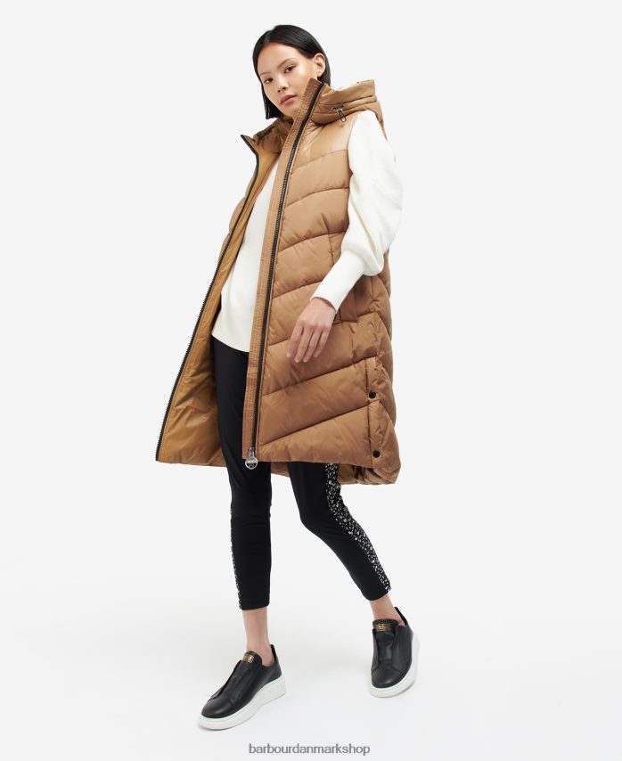 kulsort marathon-gylte BR2BR21583 Kvinder Barbour tøj