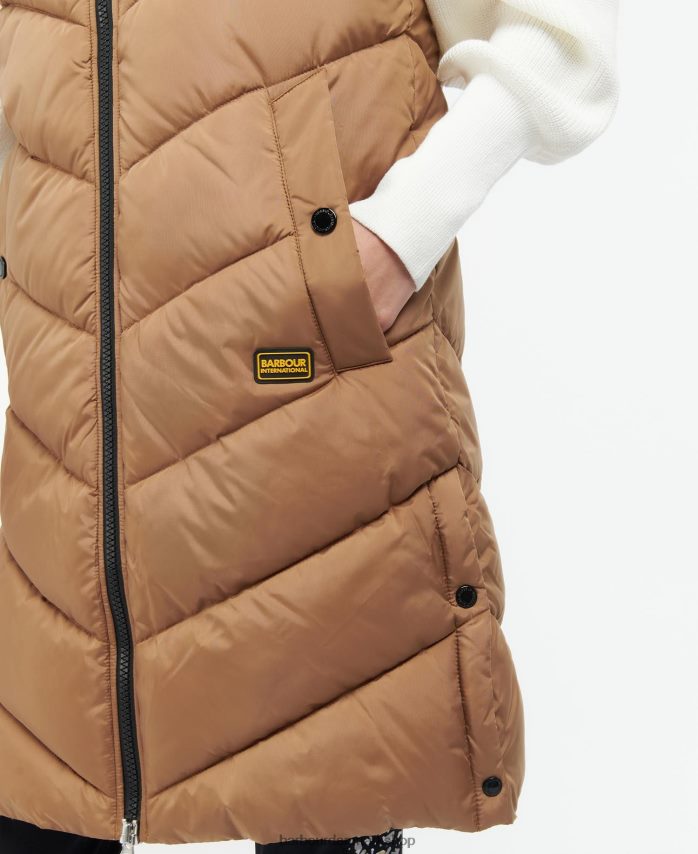 kulsort marathon-gylte BR2BR21583 Kvinder Barbour tøj