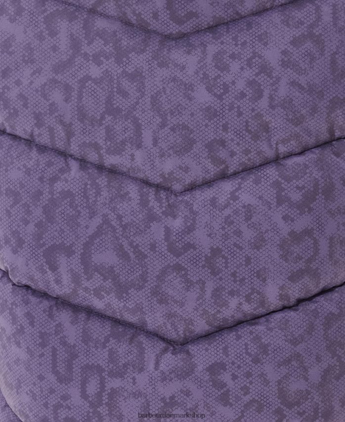 månelandskab print trykt halton vest BR2BR21569 Kvinder Barbour tøj