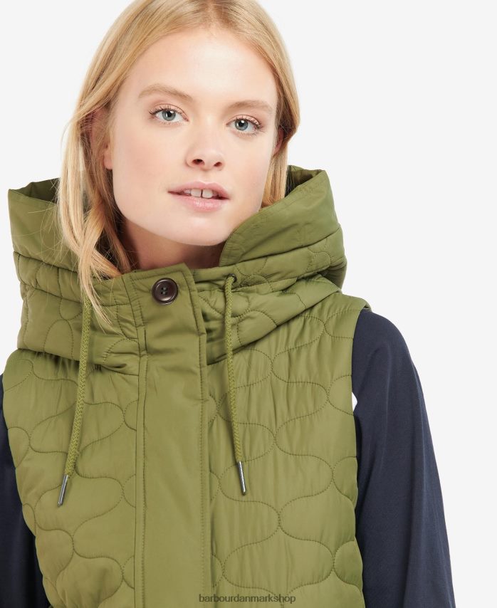 oliventræ nahla gilet BR2BR21570 Kvinder Barbour tøj