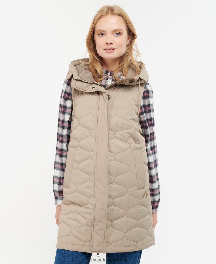 oliventræ nahla gilet BR2BR21577 Kvinder Barbour tøj