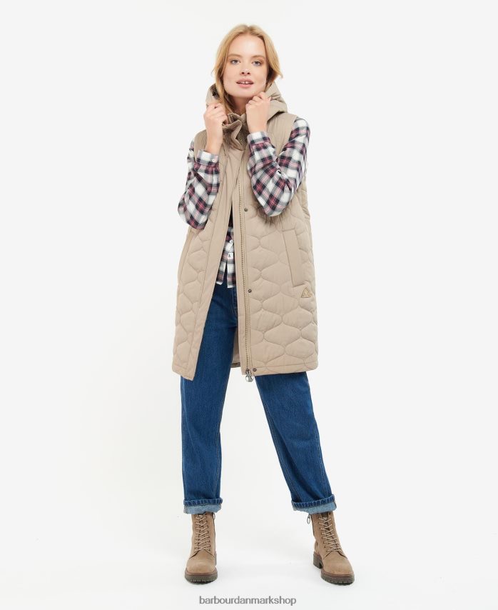 oliventræ nahla gilet BR2BR21577 Kvinder Barbour tøj