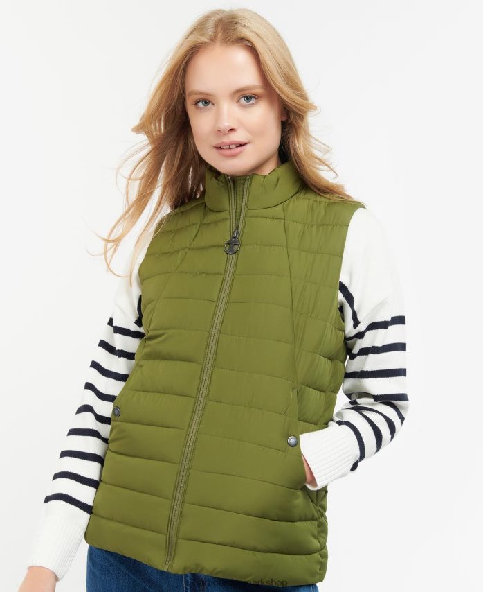 oliventræ yara gilet BR2BR21558 Kvinder Barbour tøj