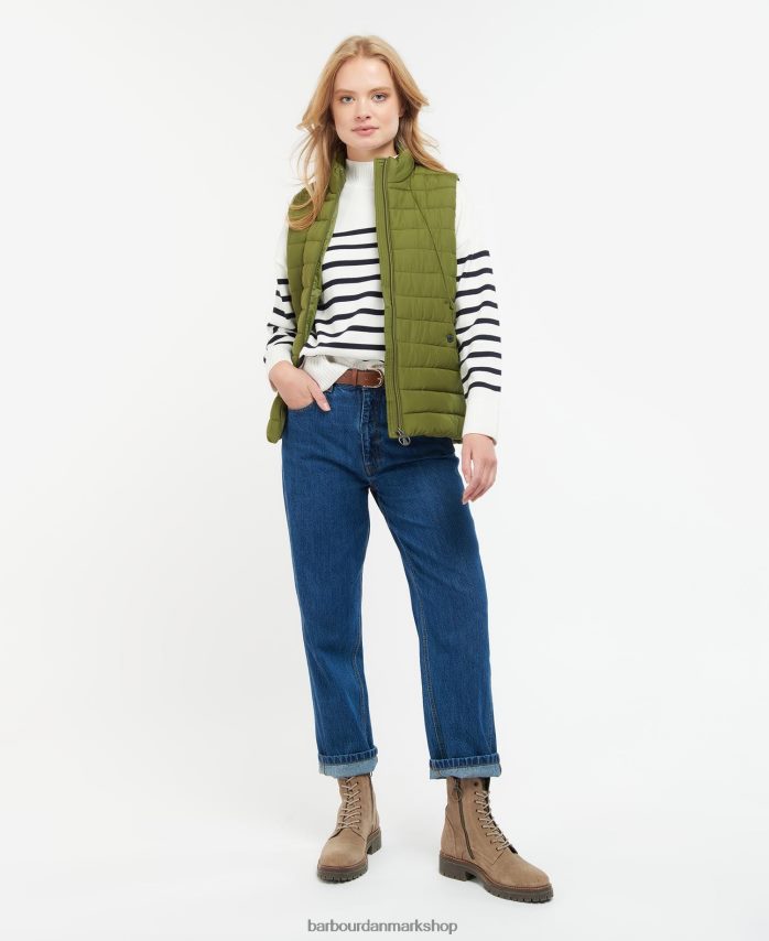 oliventræ yara gilet BR2BR21558 Kvinder Barbour tøj