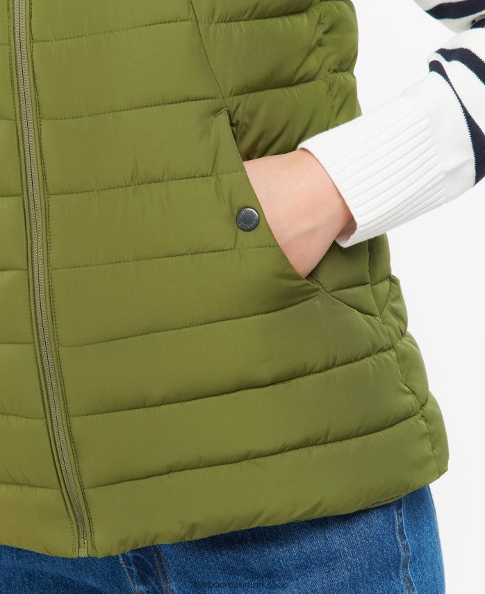 oliventræ yara gilet BR2BR21558 Kvinder Barbour tøj