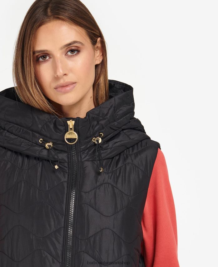 palmer grøn broadhurst quiltet vest BR2BR21549 Kvinder Barbour tøj