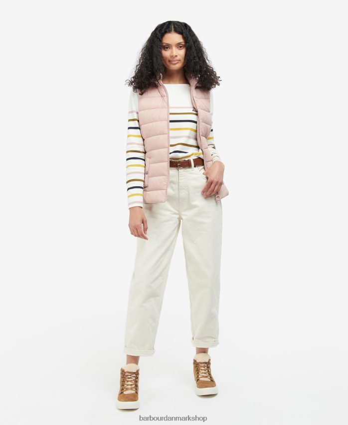 rosenkvarts shaw gilet BR2BR21573 Kvinder Barbour tøj