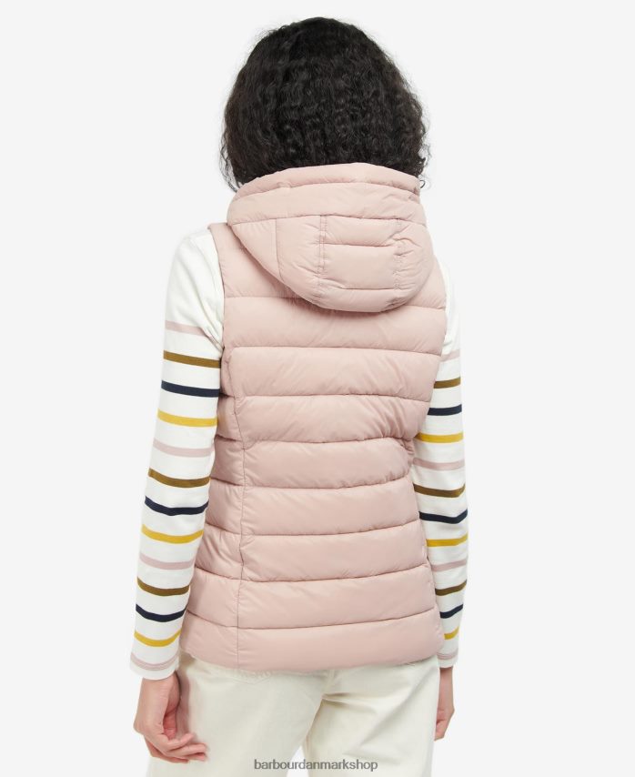 rosenkvarts shaw gilet BR2BR21573 Kvinder Barbour tøj