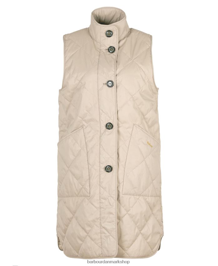 sort/gammel dumfries gilet BR2BR21546 Kvinder Barbour tøj