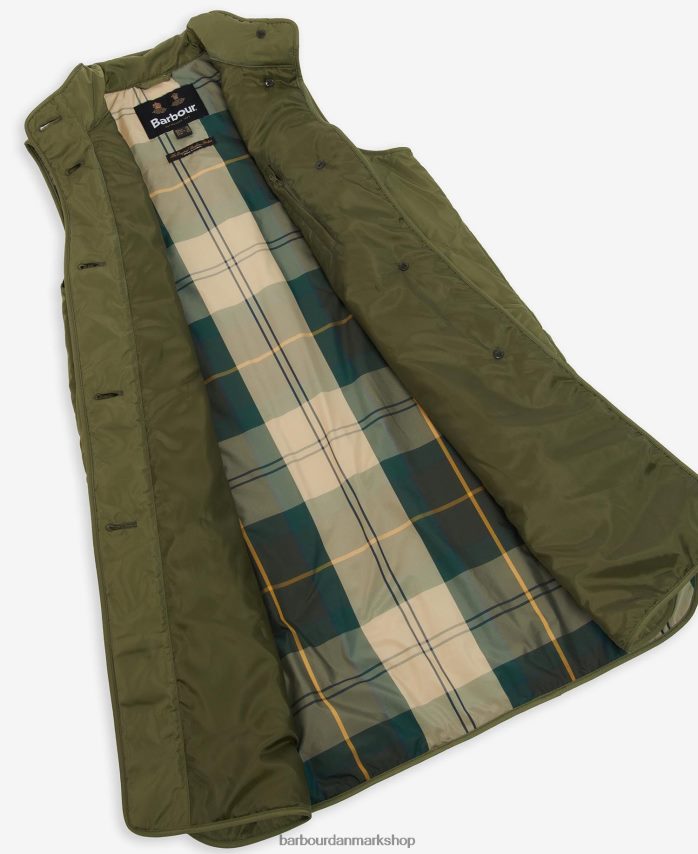 sort/gammel dumfries gilet BR2BR21578 Kvinder Barbour tøj