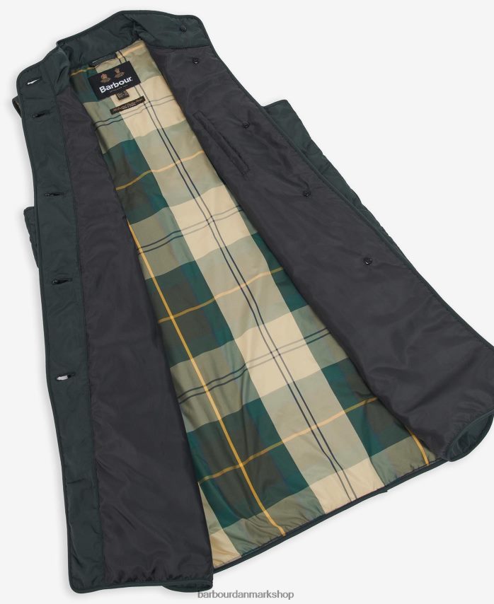 sort/gammel dumfries gilet BR2BR21579 Kvinder Barbour tøj