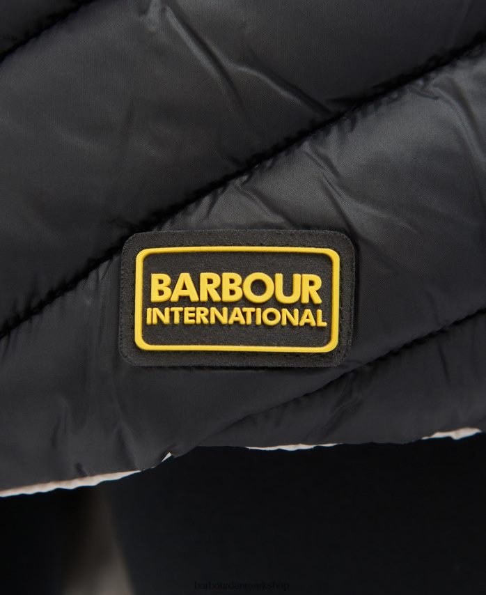 sort/sølv sky cosford vendbar vest BR2BR21574 Kvinder Barbour tøj