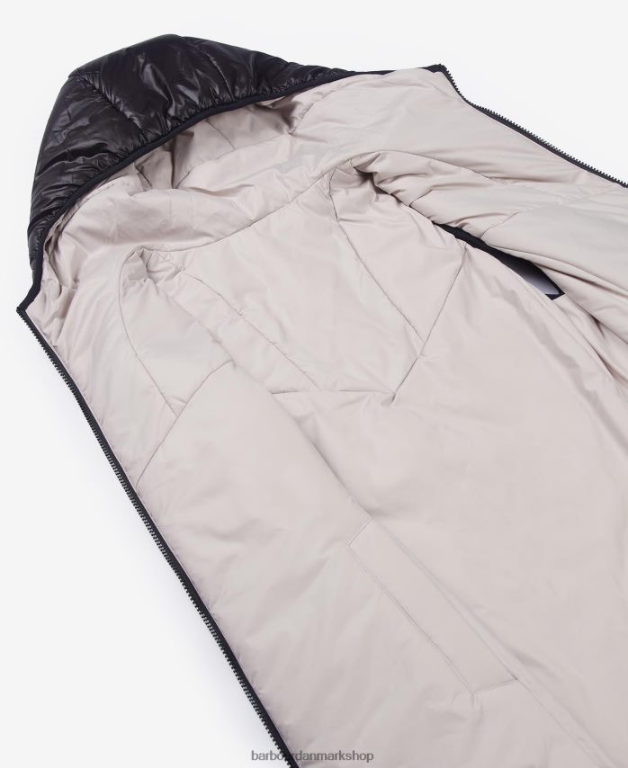 sort/sølv sky cosford vendbar vest BR2BR21574 Kvinder Barbour tøj