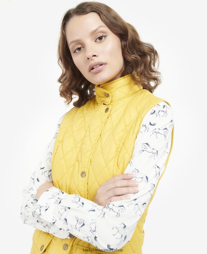 windsor odderbrændt gilet BR2BR21560 Kvinder Barbour tøj