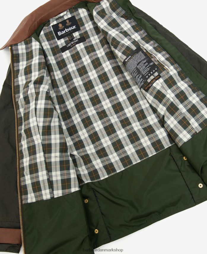 arkiv oliven/gammel premium beadnell vokset jakke BR2BR21387 Kvinder Barbour tøj