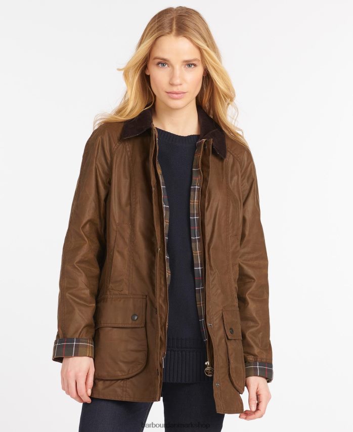 bark beadnell voks jakke BR2BR21368 Kvinder Barbour tøj