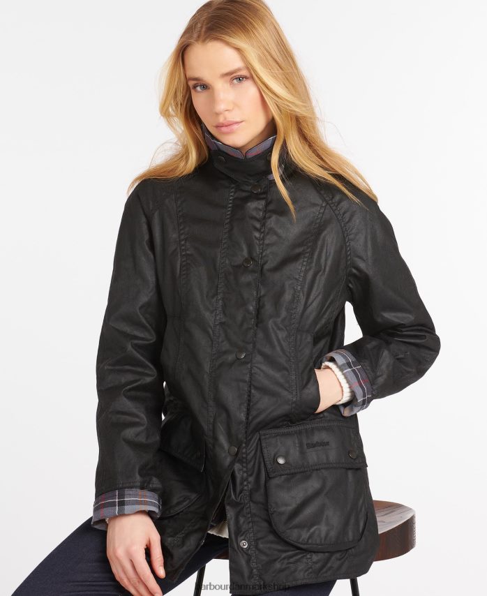 bark beadnell voks jakke BR2BR21370 Kvinder Barbour tøj