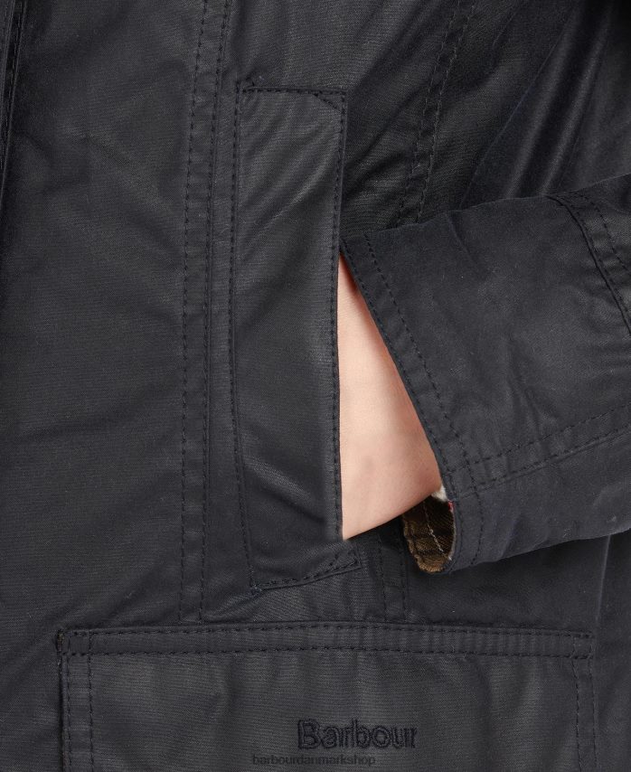 bark beadnell voks jakke BR2BR21373 Kvinder Barbour tøj