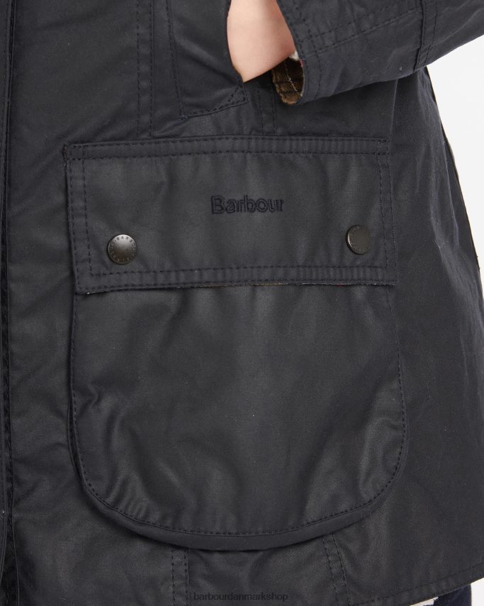 bark beadnell voks jakke BR2BR21373 Kvinder Barbour tøj