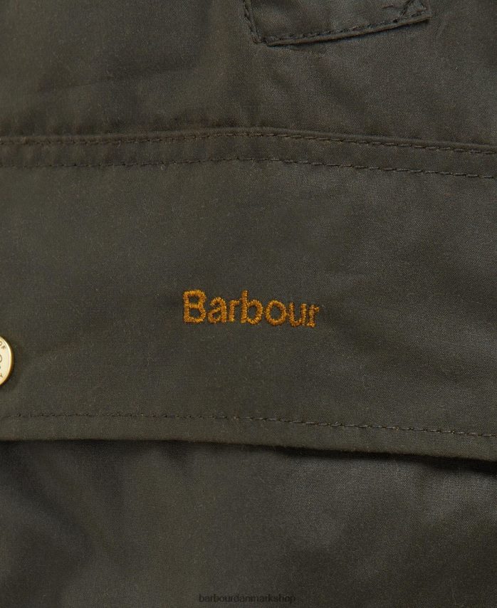 oliven/equus/kakao handy voksjakke BR2BR21386 Kvinder Barbour x House of Hackney tøj