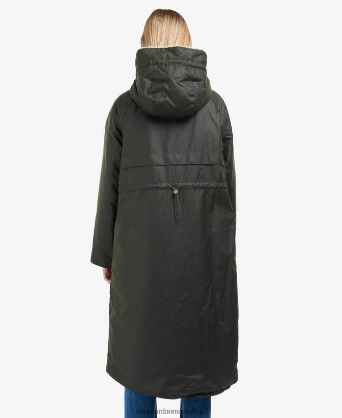 sort/gammel tartan gunnister voksjakke BR2BR21375 Kvinder Barbour tøj