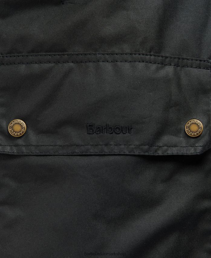 sort/gammel tartan gunnister voksjakke BR2BR21395 Kvinder Barbour tøj