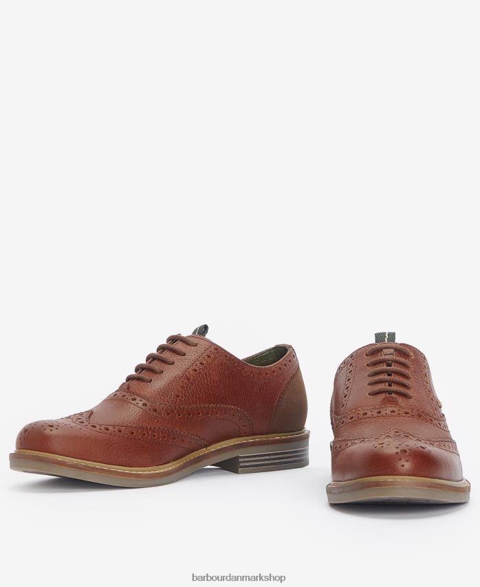 cedertræ malet redcar oxford sko BR2BR21328 Mænd Barbour fodtøj