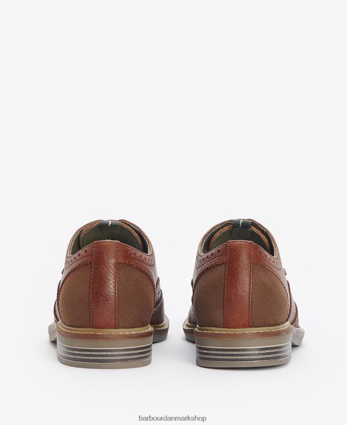 cedertræ malet redcar oxford sko BR2BR21328 Mænd Barbour fodtøj