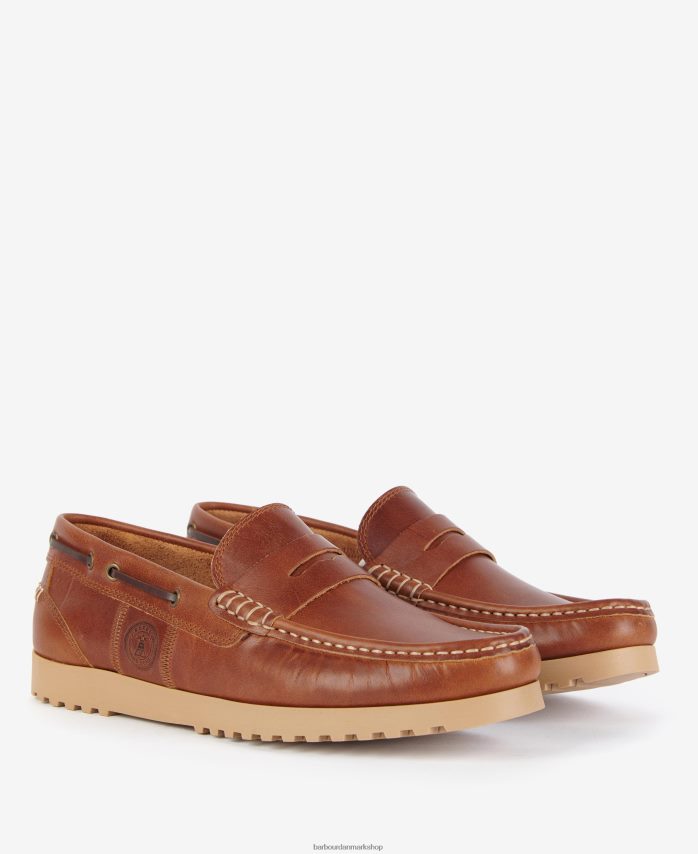 chokolade fairway båd sko BR2BR21333 Mænd Barbour fodtøj