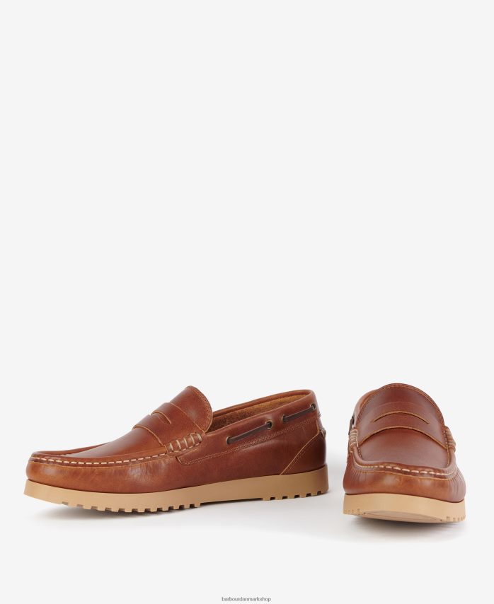 chokolade fairway båd sko BR2BR21333 Mænd Barbour fodtøj