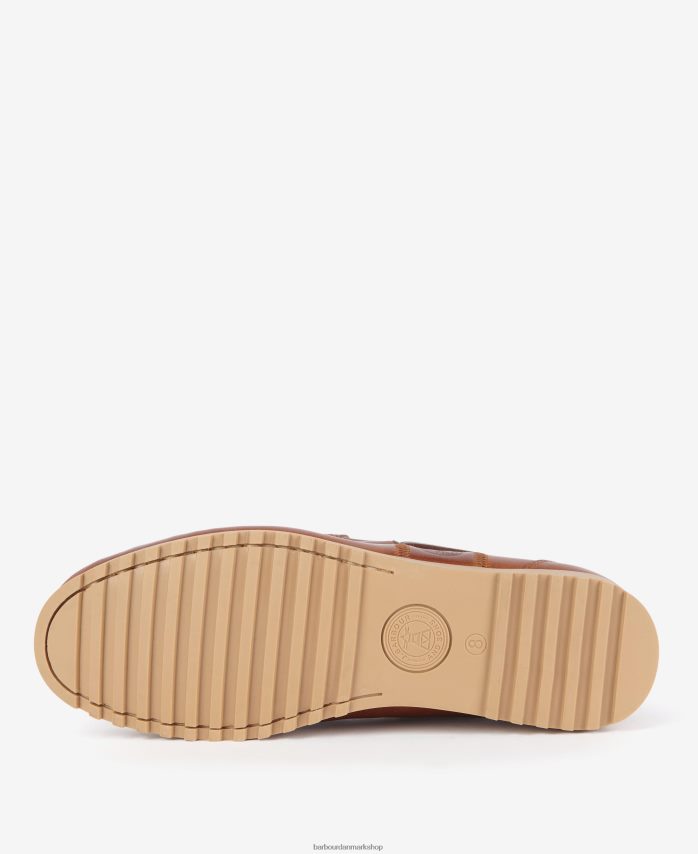 chokolade fairway båd sko BR2BR21333 Mænd Barbour fodtøj
