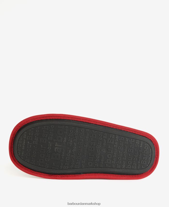 bær rød tartan unge hjemmesko BR2BR21254 Mænd Barbour fodtøj