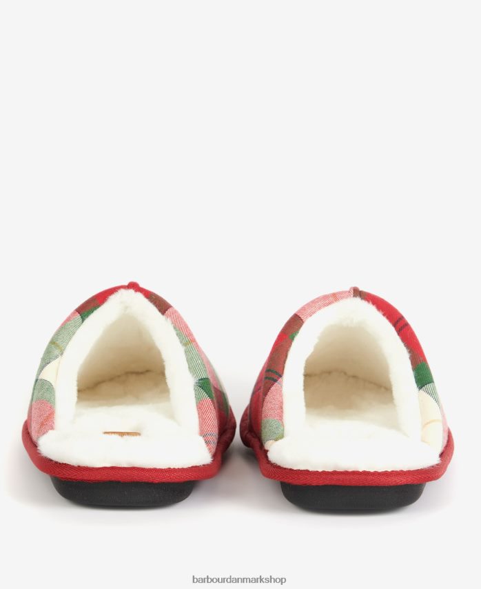 bær rød tartan unge hjemmesko BR2BR21254 Mænd Barbour fodtøj