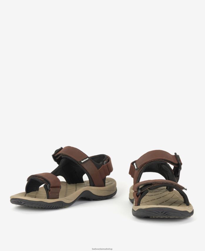 klassisk sort pendle sportssandaler BR2BR21297 Mænd Barbour fodtøj