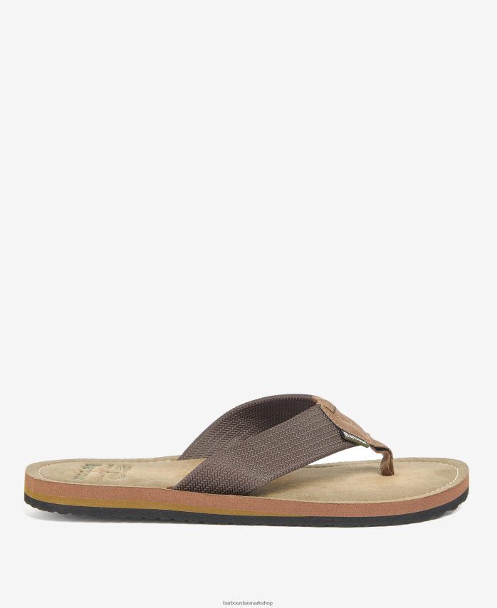 pudder blå toeman strandsandal BR2BR21305 Mænd Barbour fodtøj