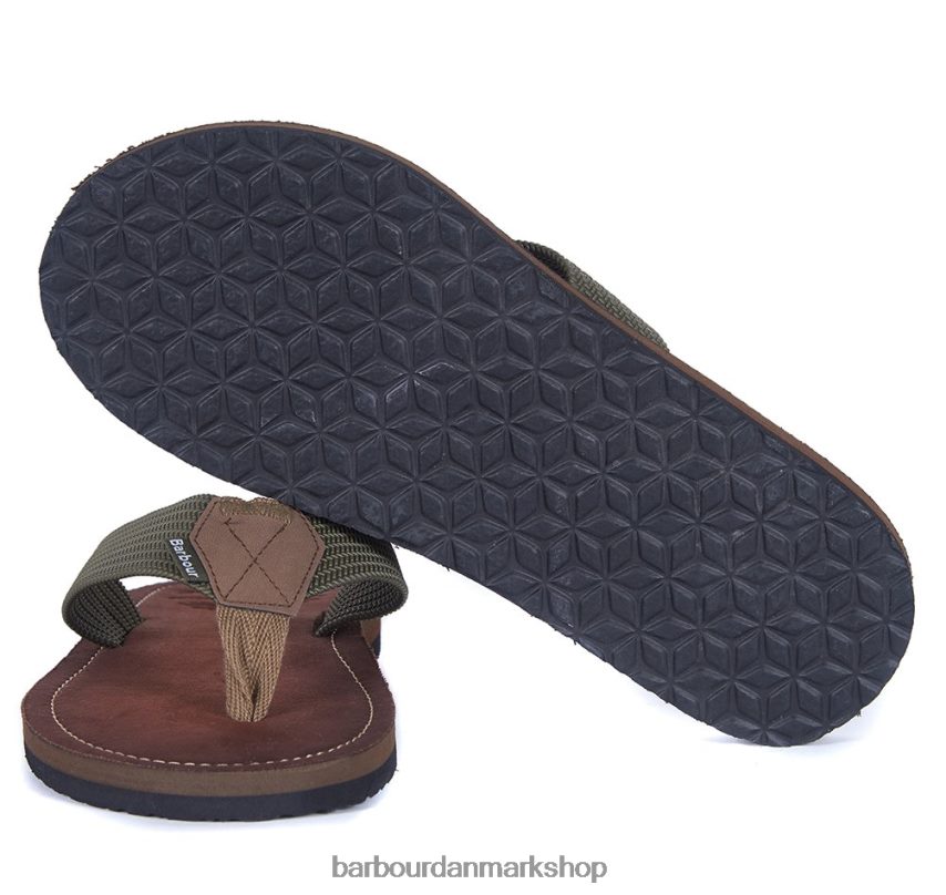 sort toeman sandaler BR2BR21303 Mænd Barbour fodtøj