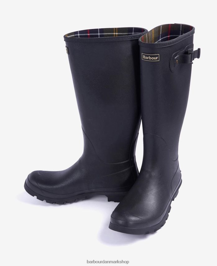 sort bede wellington støvler BR2BR21352 Mænd Barbour fodtøj