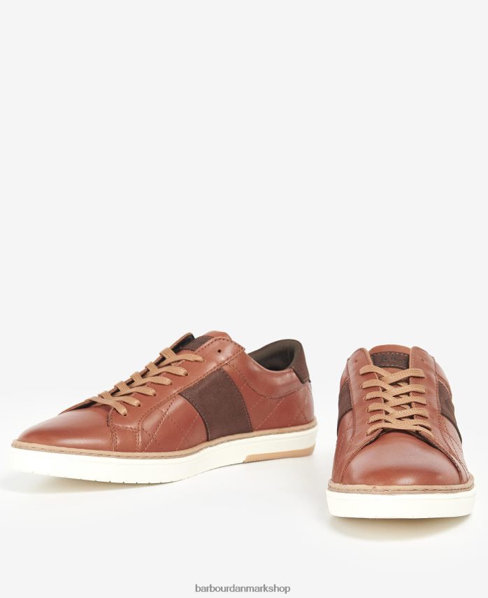 cognac beaufort trænere BR2BR21308 Mænd Barbour fodtøj
