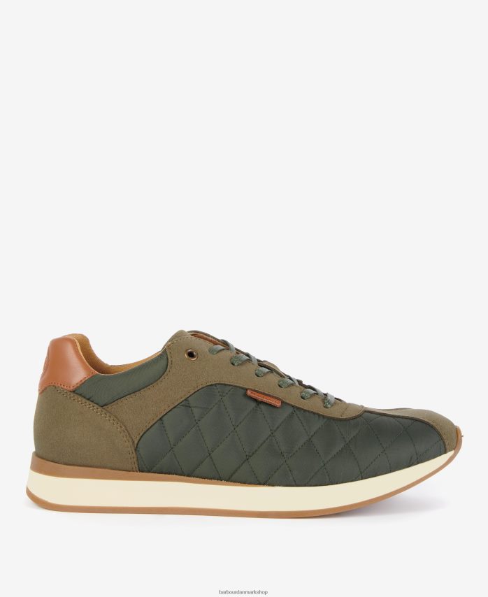 klassisk flåde seth diamant-quiltede sneakers BR2BR21317 Mænd Barbour fodtøj