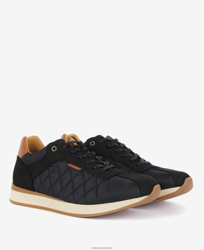 klassisk flåde seth diamant-quiltede sneakers BR2BR21322 Mænd Barbour fodtøj