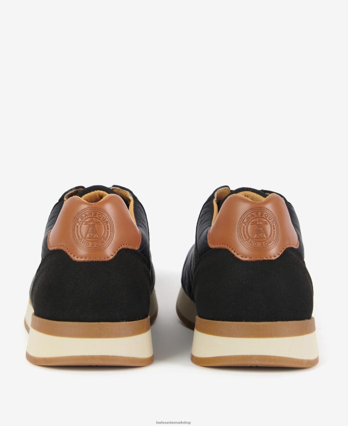 klassisk flåde seth diamant-quiltede sneakers BR2BR21322 Mænd Barbour fodtøj