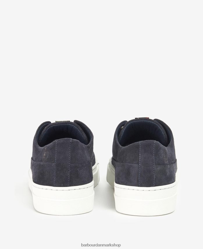 marineblå ruskind lago trænere BR2BR21307 Mænd Barbour fodtøj