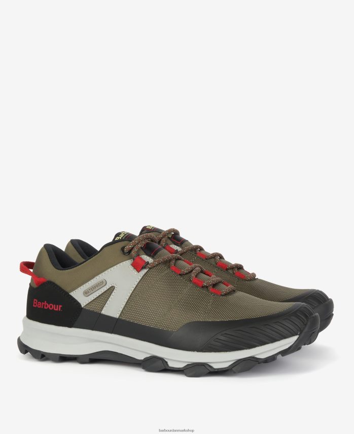 oliven mendip vandtætte sneakers BR2BR21312 Mænd Barbour fodtøj
