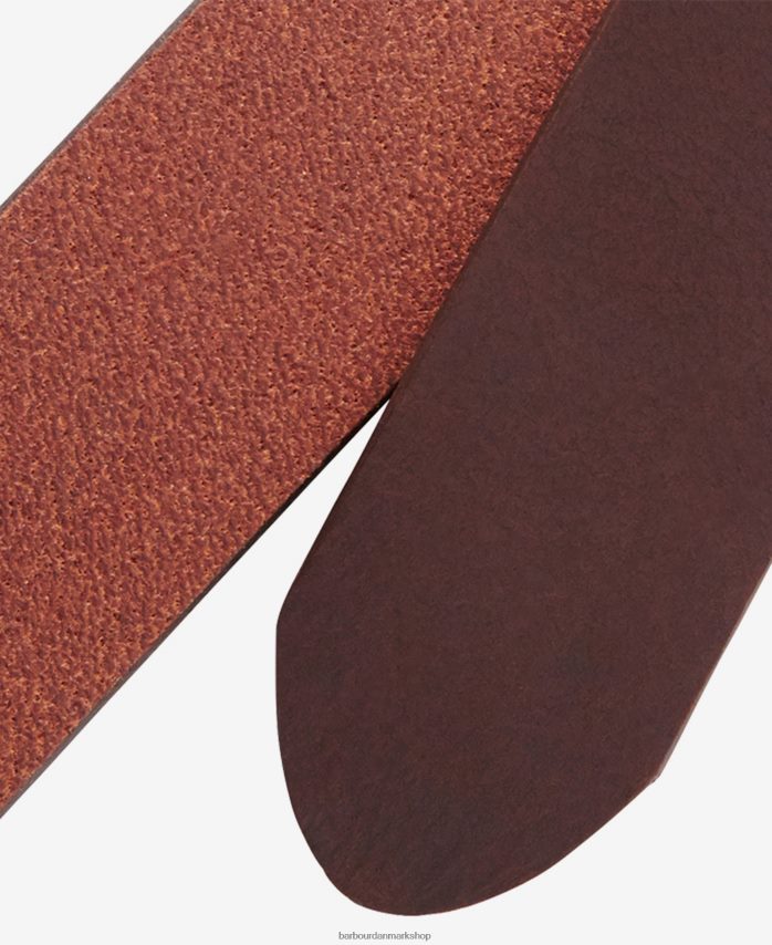 sort sten mat læder bælte BR2BR22223 Mænd Barbour tilbehør